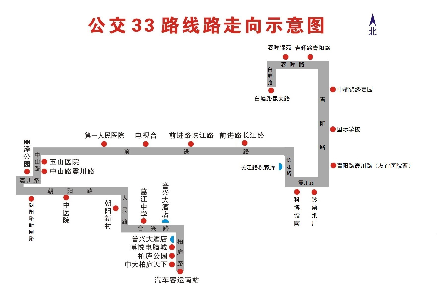 關(guān)于調(diào)整公交33路核定走向的通告1.png